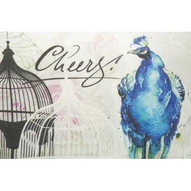 Poszwa na poduszkę BIRD -C- 40x40 cm